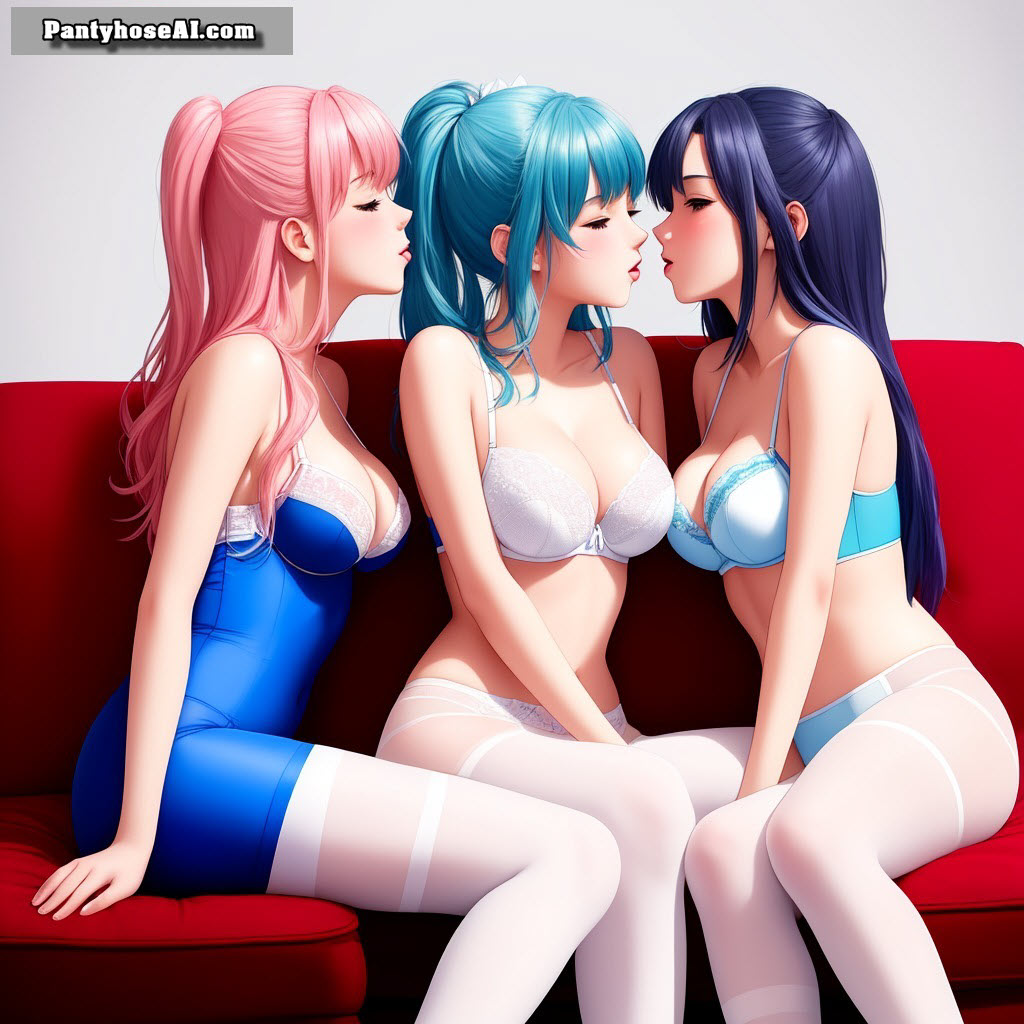 Ai Girl and Ai Pantyhose
