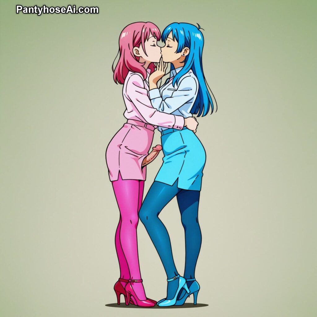 Ai Anime Femboy in Pantyhose