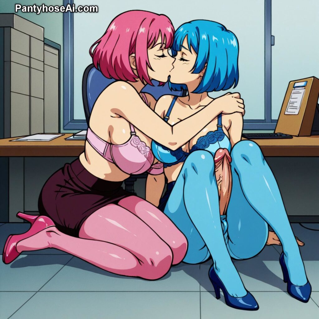 Ai Anime Femboy in Pantyhose