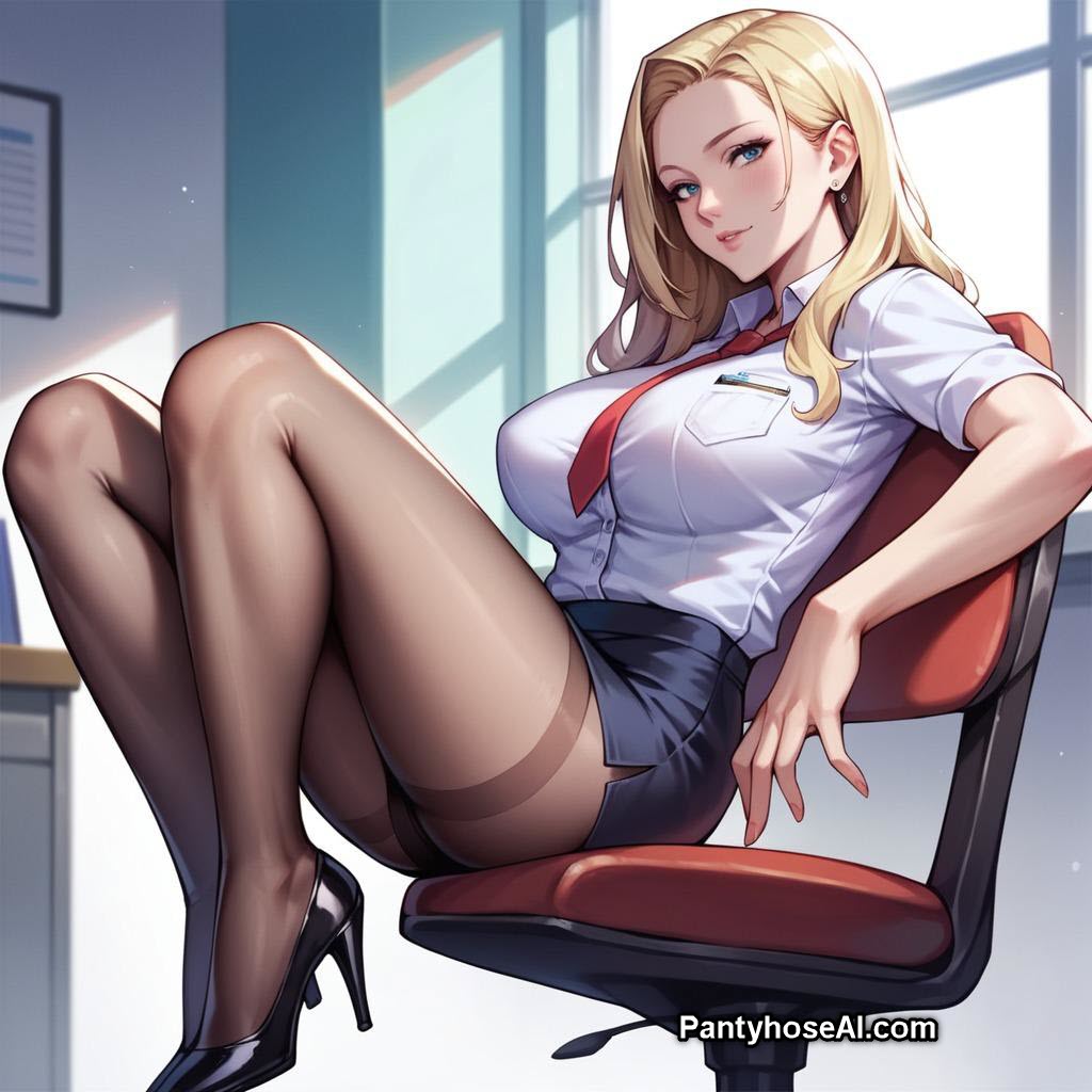 AI Pantyhose Office Secretary Fantasy
