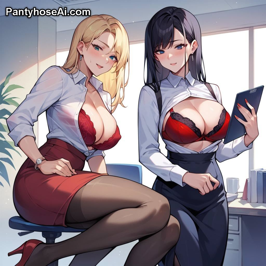 Ai Pantyhose Office Fantasy Pantyhose Lesbian Pantyhose