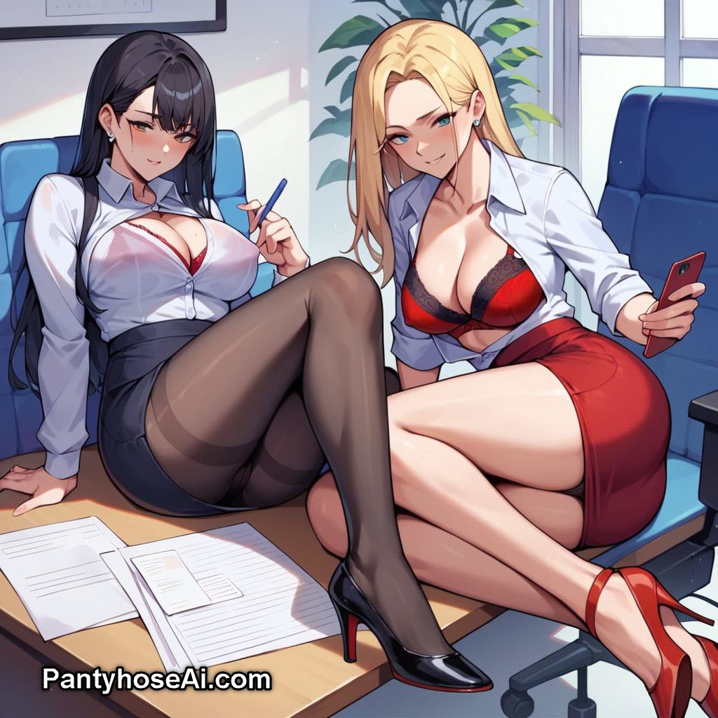 Ai Pantyhose Office Fantasy Pantyhose Lesbian Pantyhose