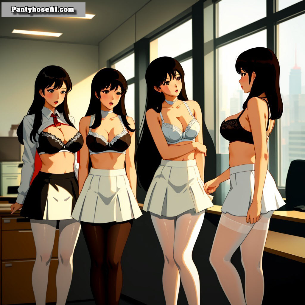 Ai Girl and Ai Pantyhose
