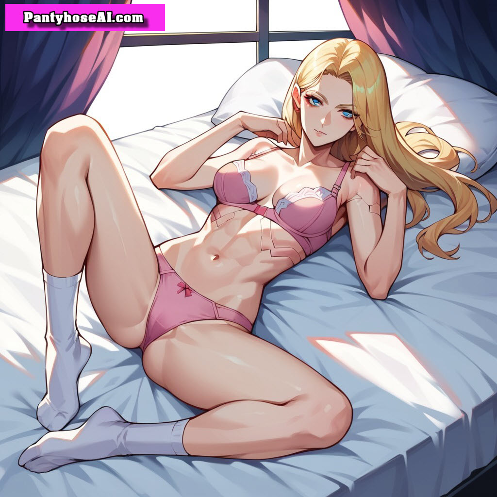Ai Anime Girl Socks Fantasy